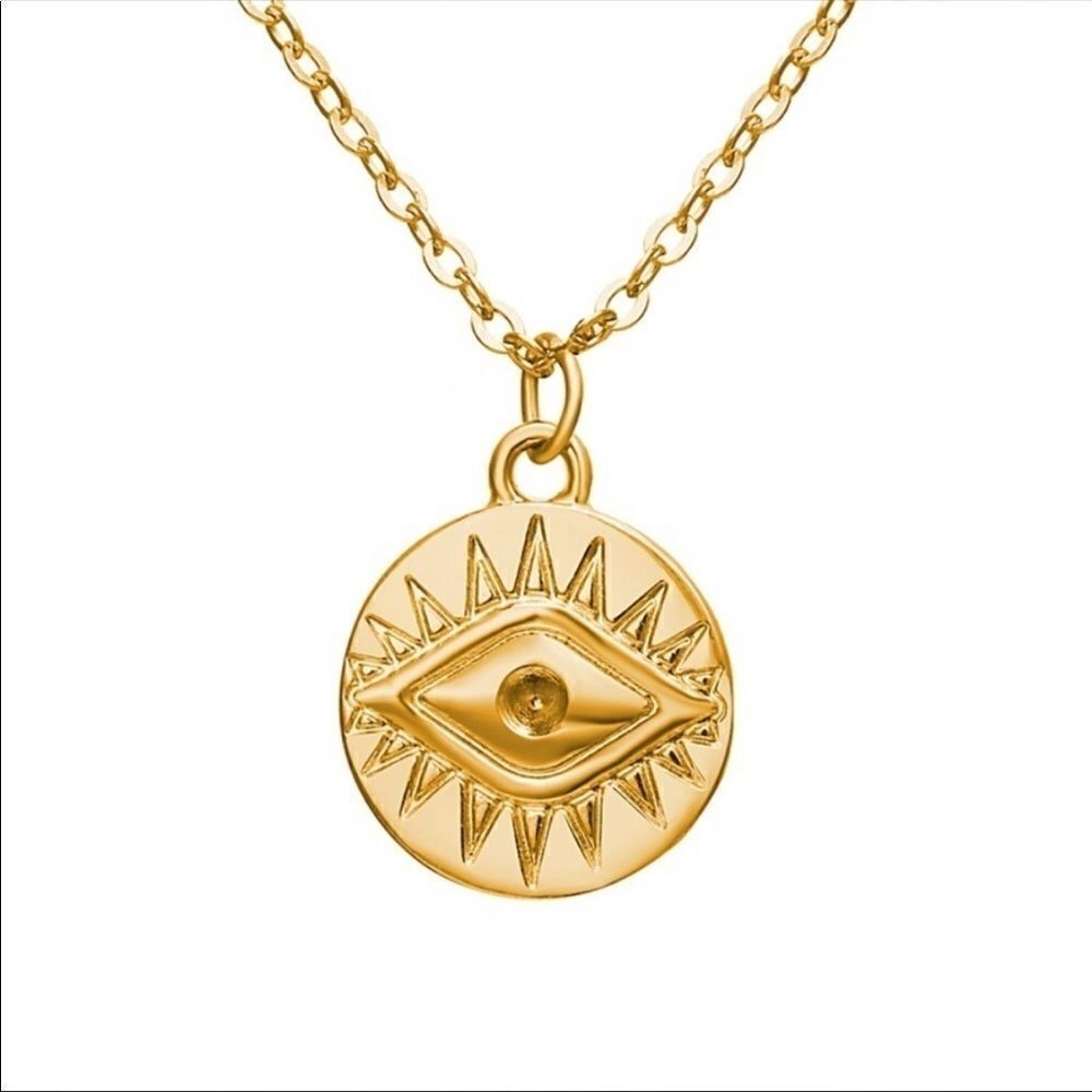 Necklace Clavicle Nazar 🧿 Zinc Alloy Versatile plus Ipsy new bag You are magic